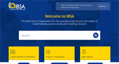 Desktop Screenshot of ibsa.org.au