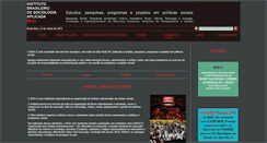 Desktop Screenshot of ibsa.org.br